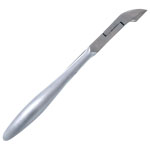 Кусачки для кутикулы матовые CN-013-D(10mm)-LJ, Single Spring, вид сбоку, Metzger