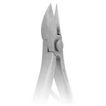 Кусачки для кутикулы матовые PN-1/2(2)-D(12mm)-LJ, вид спереди, Metzger Кусачки для кутикулы матовые PN-1/2(2)-D(12mm)-LJ, вид спереди, Metzger