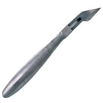 Кусачки для кутикулы матовые PN-379(2)-D(15mm)-BJ, вид сбоку, Metzger Кусачки для кутикулы матовые PN-379(2)-D(15mm)-BJ, вид сбоку, Metzger