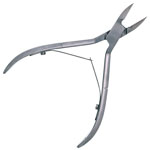Кусачки для кутикулы матовые PN-379(2)-D(15mm)-BJ, вид сзади, Metzger Кусачки для кутикулы матовые PN-379(2)-D(15mm)-BJ, вид сзади, Metzger