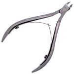 Кусачки для кутикулы матовые PN-806-D(4mm)-LJ, вид сзади, Metzger Кусачки для кутикулы матовые PN-806-D(4mm)-LJ, вид сзади, Metzger