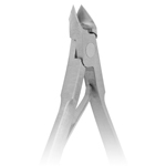 Кусачки для кутикулы матовые PN-813(2)-D(5mm)-LJ, вид сзади, Metzger Кусачки для кутикулы матовые PN-813(2)-D(5mm)-LJ, вид сзади, Metzger