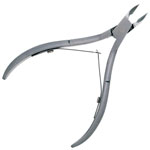 Кусачки для кутикулы матовые PN-817-D(8mm)-LJ, вид сзади, Metzger Кусачки для кутикулы матовые PN-817-D(8mm)-LJ, вид сзади, Metzger