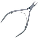 Кусачки для кутикулы матовые PN-830-D(9mm)-BJ, вид сзади, Metzger Кусачки для кутикулы матовые PN-830-D(9mm)-BJ, вид сзади, Metzger