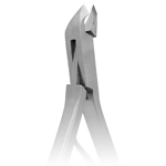 Кусачки для кутикулы матовые PN-831-D(4mm)-LJ, вид сзади, Metzger Кусачки для кутикулы матовые PN-831-D(4mm)-LJ, вид сзади, Metzger