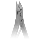 Кусачки для кутикулы матовые PN-832(2)-D(10mm)-LJ, вид сзади, Metzger Кусачки для кутикулы матовые PN-832(2)-D(10mm)-LJ, вид сзади, Metzger