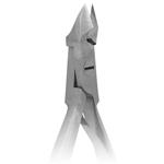 Кусачки для кутикулы матовые PN-836-DD(8mm)-BJ, вид сзади, Metzger