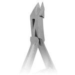 Кусачки для кутикулы матовые PN-940-D(6mm)-LJ, вид сзади, Metzger Кусачки для кутикулы матовые PN-940-D(6mm)-LJ, вид сзади, Metzger