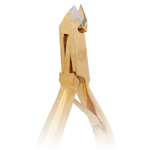 Кусачки для кутикулы PN-1/4-G(6mm)-BJ, вид спереди, Metzger