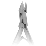 Кусачки для кутикулы матовые PN-836-AB(9mm)-BJ, вид сзади, Metzger Кусачки для кутикулы матовые PN-836-AB(9mm)-BJ, вид сзади, Metzger
