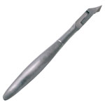 Кусачки для кутикулы с титановым покрытием Cobalt CN-08(2)-T(6mm)LJ, Double Spring, вид сбоку, Metzger