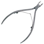 Кусачки для кутикулы с титановым покрытием Cobalt CN-08(2)-T(6mm)LJ, Double Spring, вид сзади, Metzger