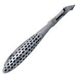 Кусачки для кутикулы блестящие PNEC-304-S-(6mm)-LJ, вид сбоку, Scharfen Edge