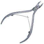 Кусачки для кутикулы матовые PNEC-303-D-(4mm)-LJ, вид сзади, Scharfen Edge