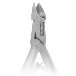 Кусачки для кутикулы матовые PNEC-304-D-(6mm)-LJ, вид спереди, Scharfen Edge