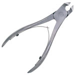 Кусачки для педикюра матовые PP-848(2)-D-(14cm)-BJ, вид сзади, Metzger
