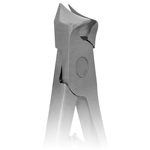 Кусачки для педикюра матовые PP-848(2)-D-(14cm)-BJ, вид сзади, Metzger